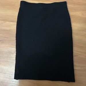 Eileen Fisher Elegant Black Pencil Skirt Size XS